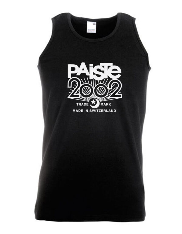 PAISTE "2002" Tank Top, schwarz